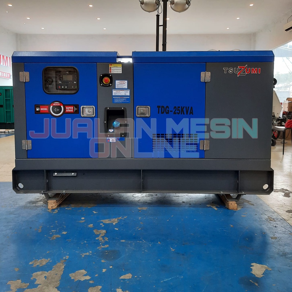 Genset 25 kva 20000 watt Tsuzumi TDG 25 KVA Generator