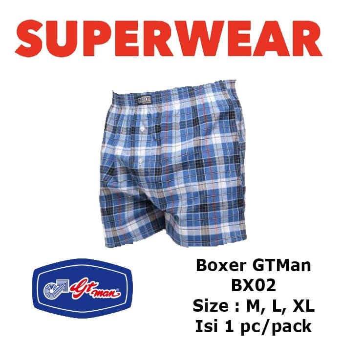 CELANA BOXER PRIA GT MAN BX02 CELANA DALAM PRIA BOXER GT MAN BEST SELLER