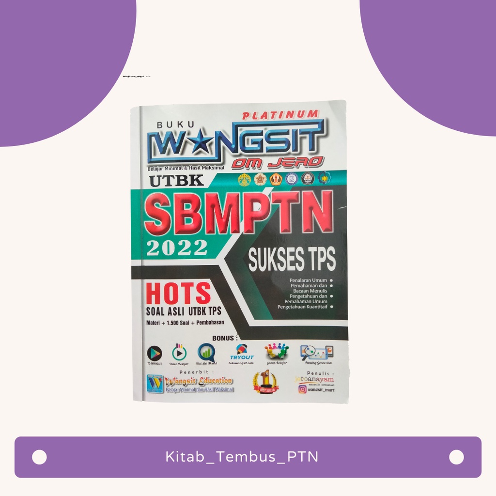 Buku om jero wangsit TPS terkini