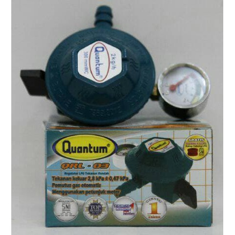 Quantum Regulator LPG QRL 03 meter - QRL03 elpiji