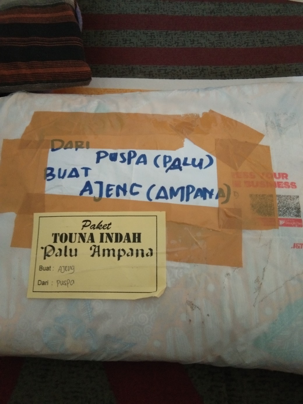 Tunik Kerja Pastel Chio Atasan Baju Batik Wanita Warna Soft