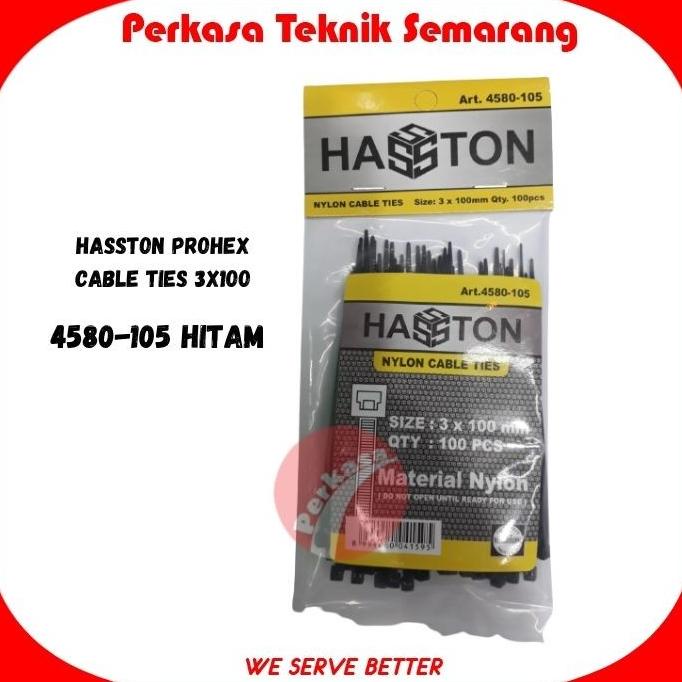 

,,,,,,,] HASSTON PROHEX 4580-101 / 4580-105 Cable Ties 10 cm Kabel Tie 3x100mm