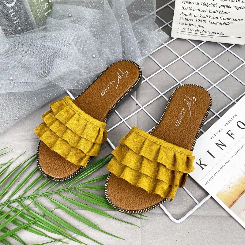 Sandal 821 yellow, 2806yellow, black