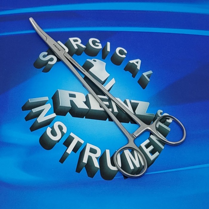 Alat medis Faure Peritoneum Forceps 20 cm - Renz Instruments