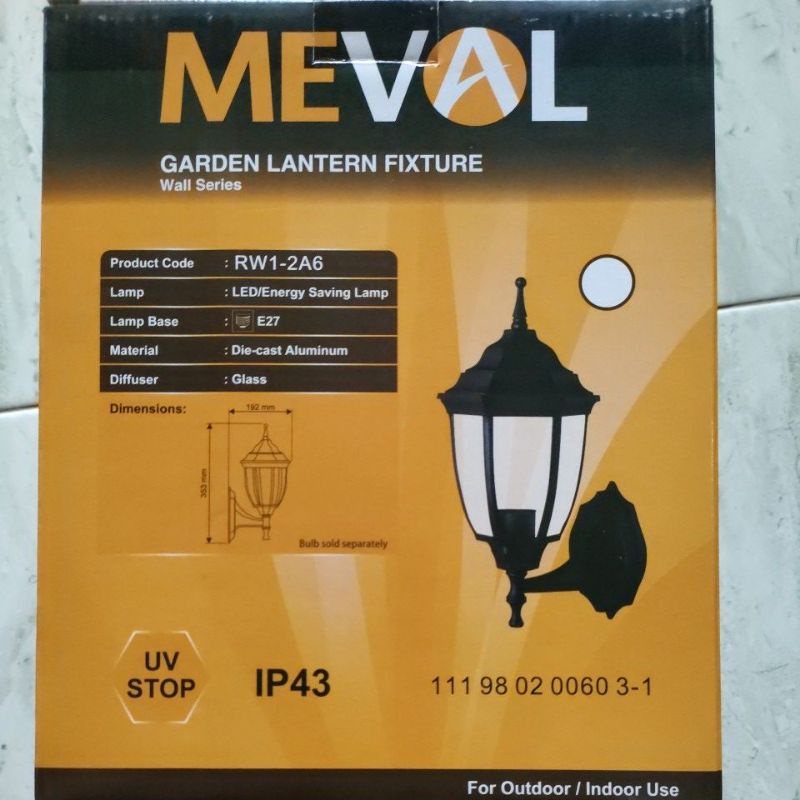 lampu taman meval