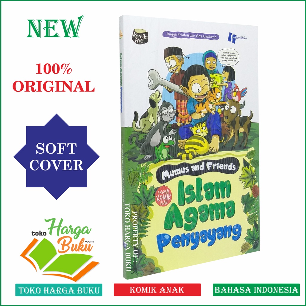 Komik Mumus and Friend Islam Agama Penyayang Jagoan Komik Islami Penerbit Salsabila