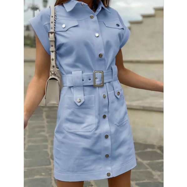 blue sky tag dress