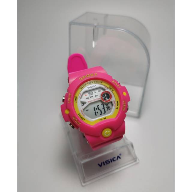 Jam tangan digital Anak Anak dan remaja water Resist Visica vg92