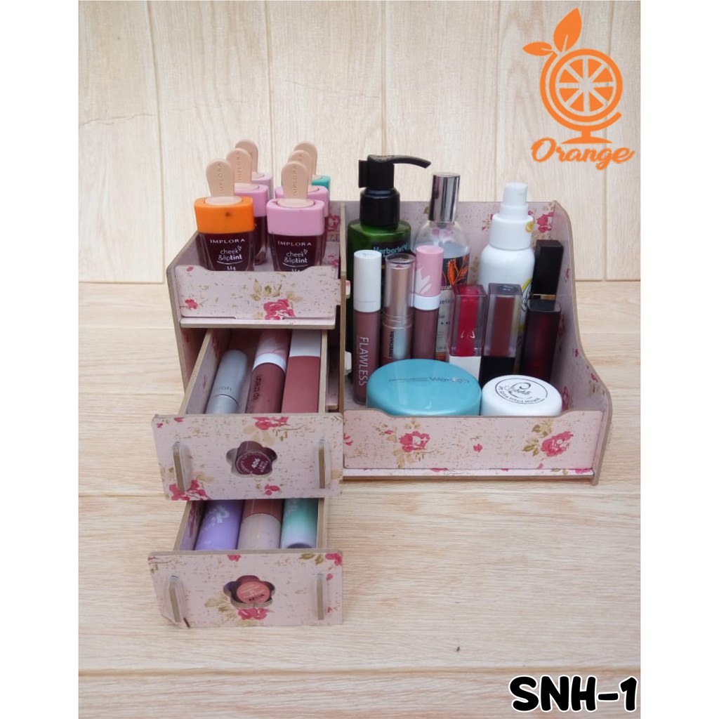 Rak Kosmetik Mini Cosmetic Storage aesthetic high quality