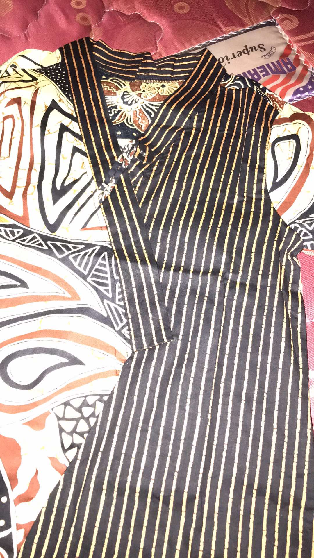 Novara - Long Kyoto Top / Atasan Batik Wanita Lengan Panjang