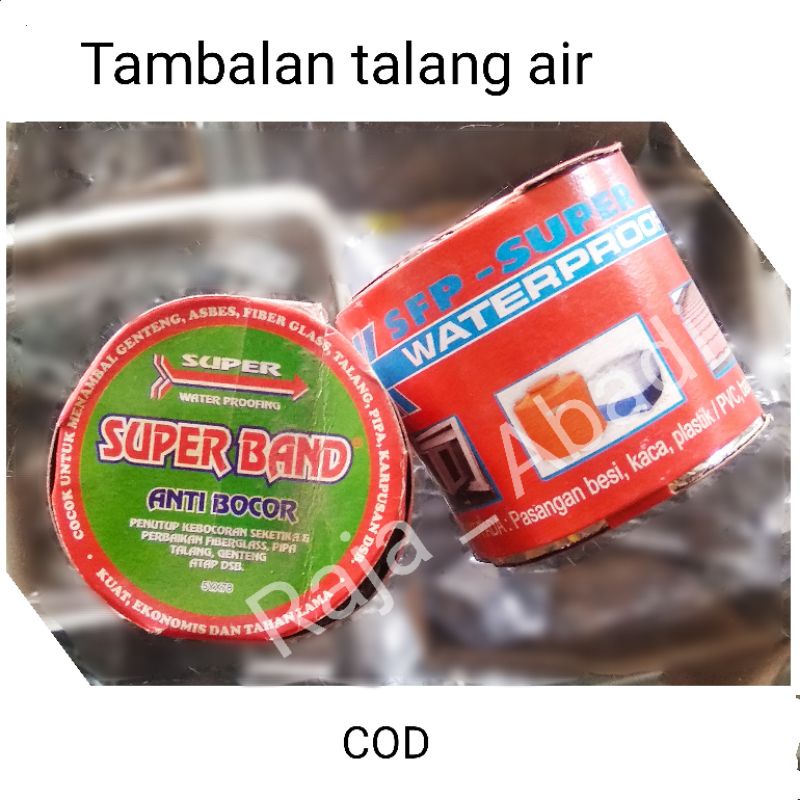 Tambalan talang air - tambalan seng - anti bocor - mengatasi talang bocor