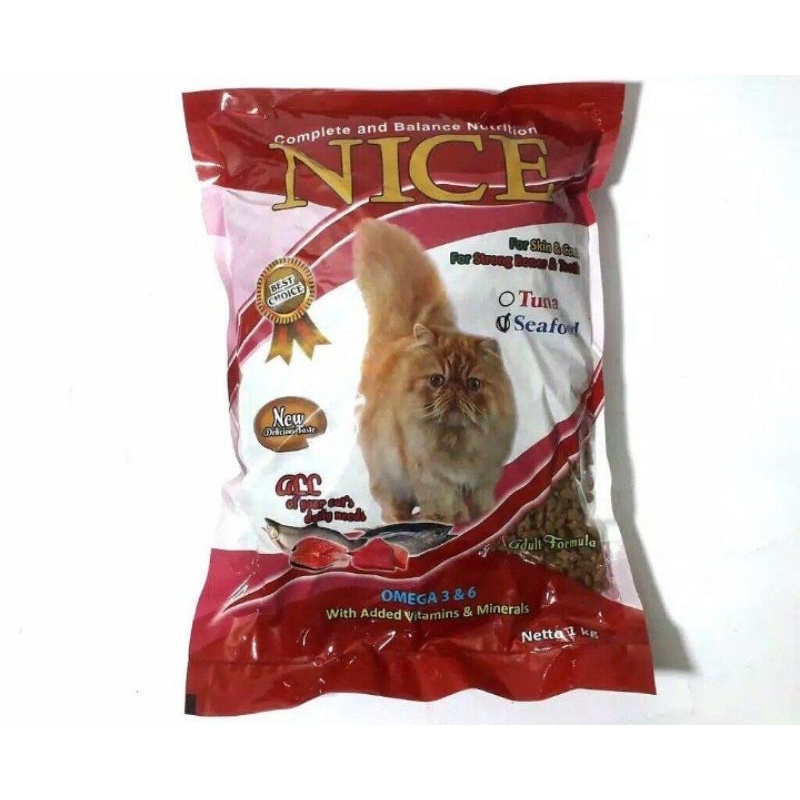 MAKANAN KUCING NICE 1 KG