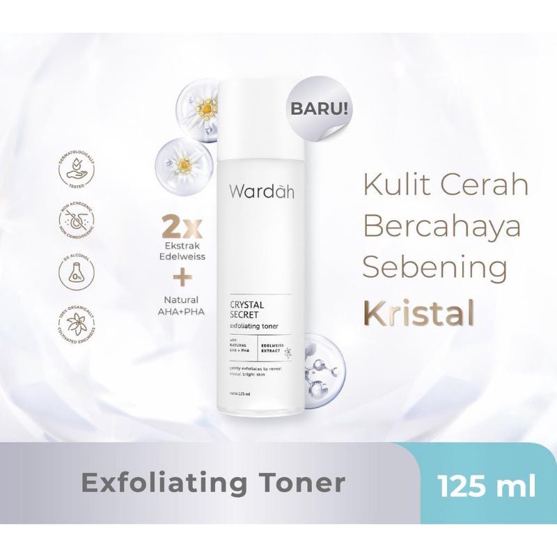 WARDAH CRYSTAL SECRET EXFOLIATING TONER