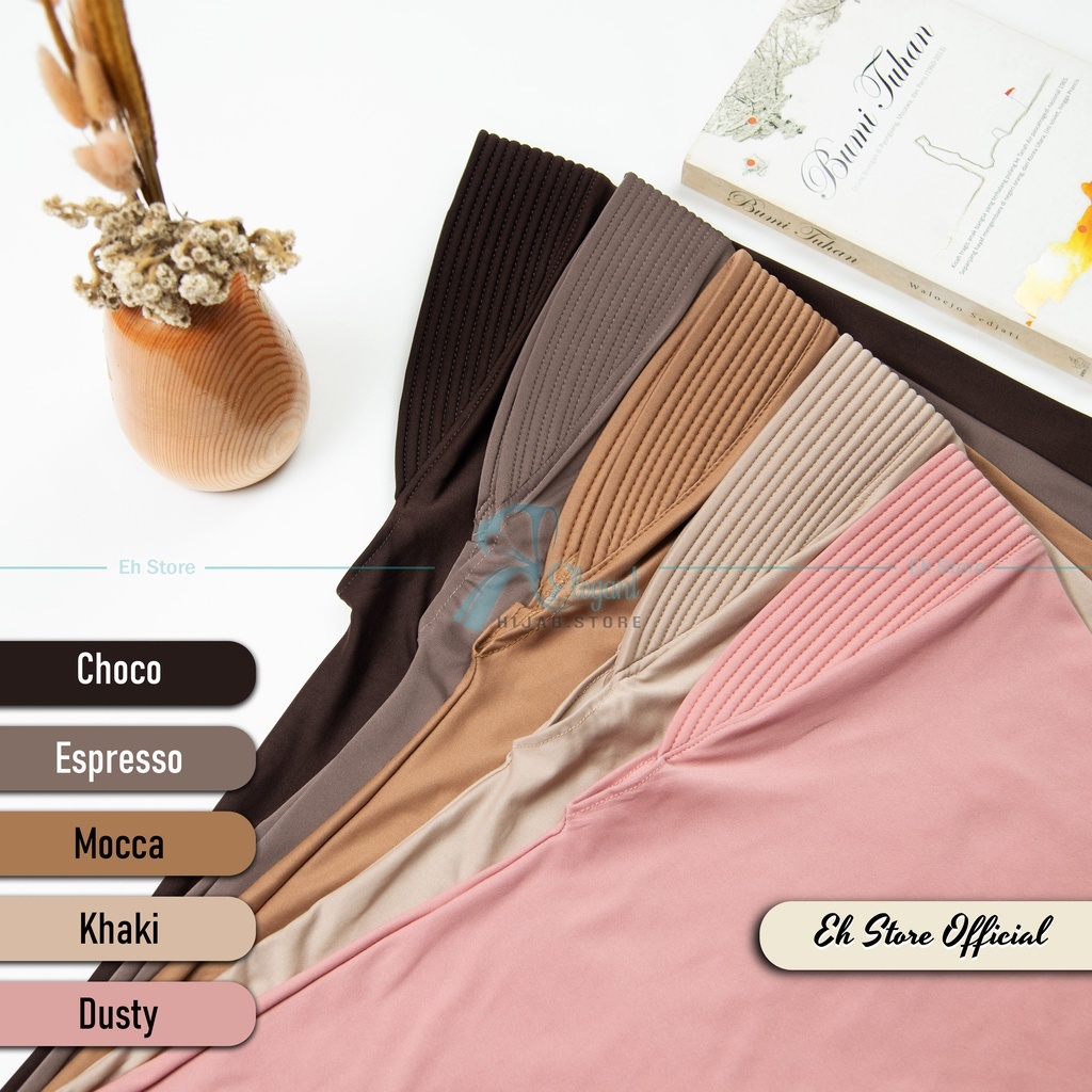 JILBAB BERGO HAMIDAH SPANDEX JERSEY PREMIUM | HIJAB SPORT I JILBAB SPORT I KERUDUNG BERGO I JILBAB INSTAN-4