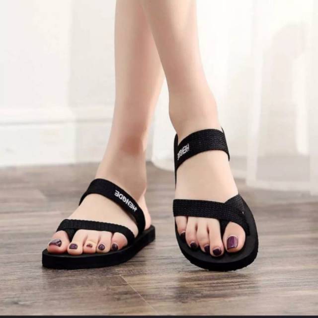  SANDAL  WANITA  SPON TALI SILANG HANGDE    Save 58 