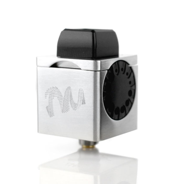 Twisted Messes Cube RDA Atomizer - SILVER [Clone]