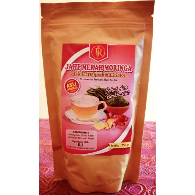 

JAHE MERAH MORINGA plus DAUN KELOR