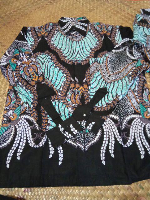 Batik Couple Keluarga Sania Ruffle Ori Ndoro Jowi Dnt Motif Madu Termurah Di Shopee