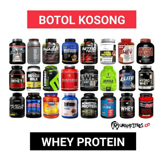 Botol Kosong Whey Protein 5lb