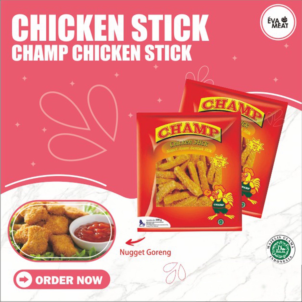 

champ stikie / nugget champ stikie / nugget stikie / champ nugget / champ nugget stikie bandung