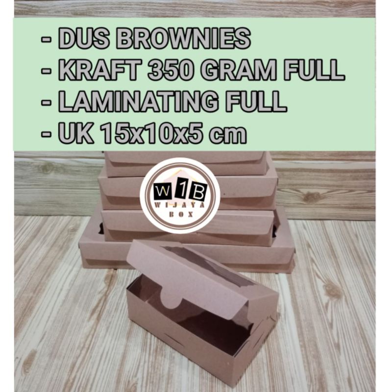 

Dus brownies/ dus Kraft 350gram UK 15x10x5cm