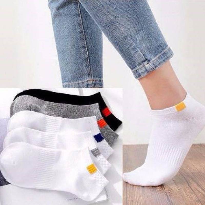 KAOS KAKI COWOK LOW CUT IMPORT SOCKS PRIA WANITA BREATHABLE DENGAN LUBANG ANGIN (VC)