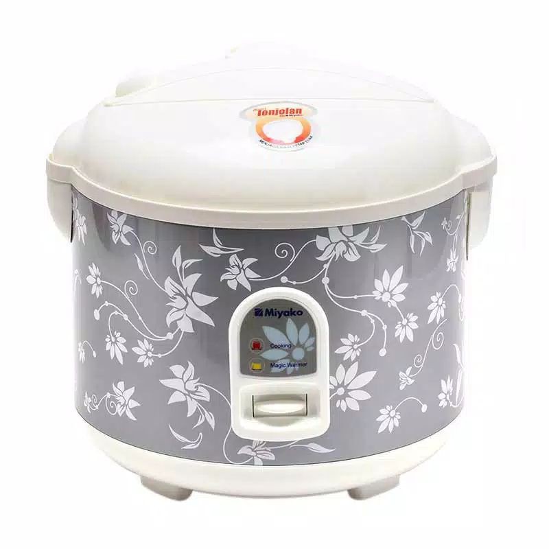 Miyako Rice Cooker MCM528 1,8L Silver Flower