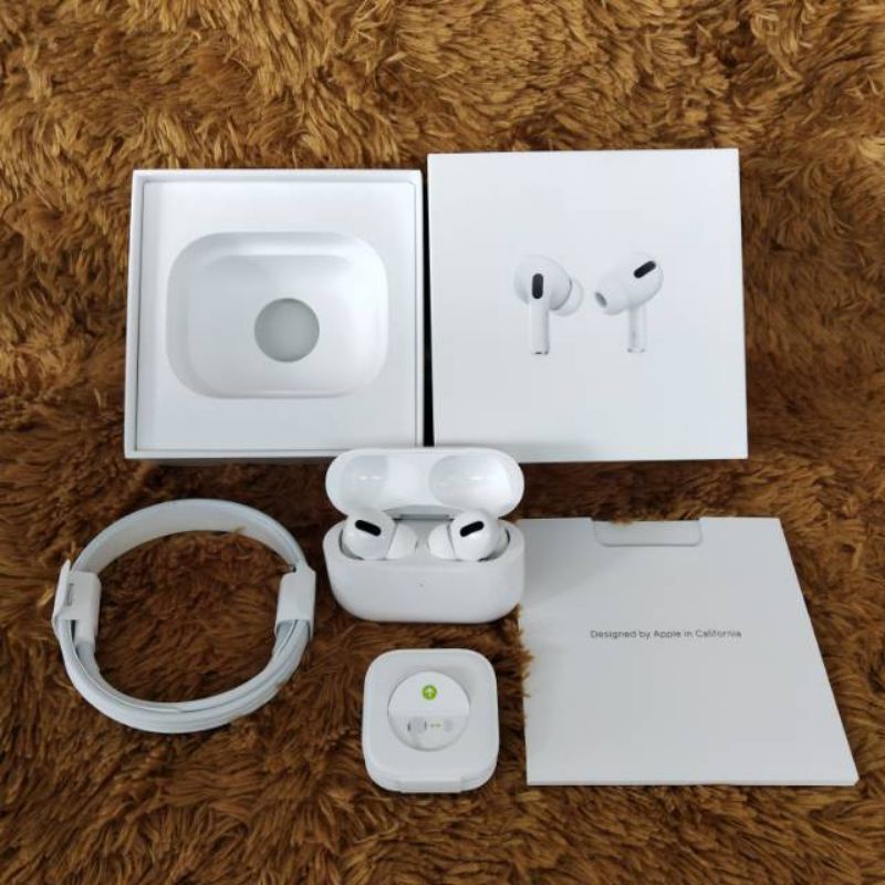bekas Airpods pro resmi ibox wereless carging case / second fullset original