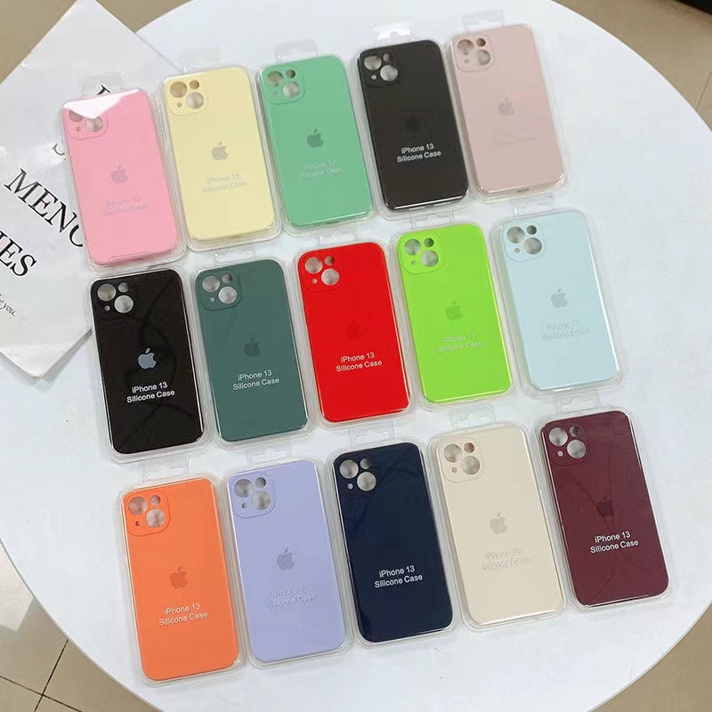 Case Pelindung Bahan Silikon Anti Jatuh Untuk Iphone 13 Pro Max