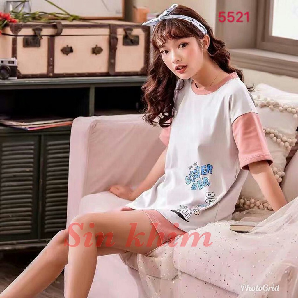 baju tidur wanita celana pendek/ flower top / piyama tidur / pajamas import