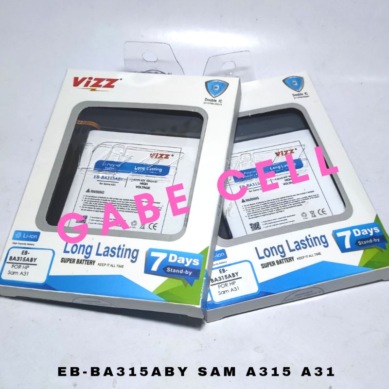 BATERAI BATRE VIZZ BA315ABY/BA505ABU/BA515ABY/BA715ABY SAMSUNG A31/A50/A51/A71