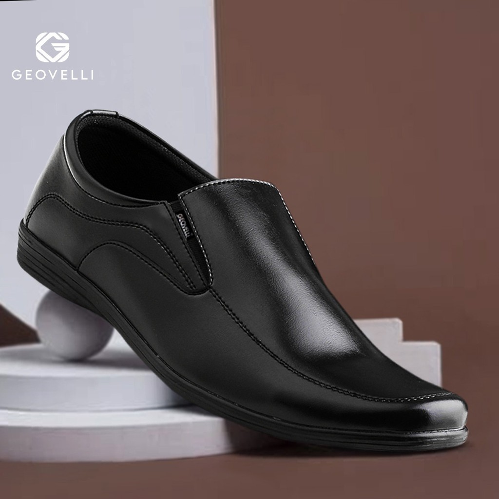 Sepatu Pria Bahan Kulit Sepatu Formal Pria Pantopel Vantovel Brand Gvl Geovelli Terbaru