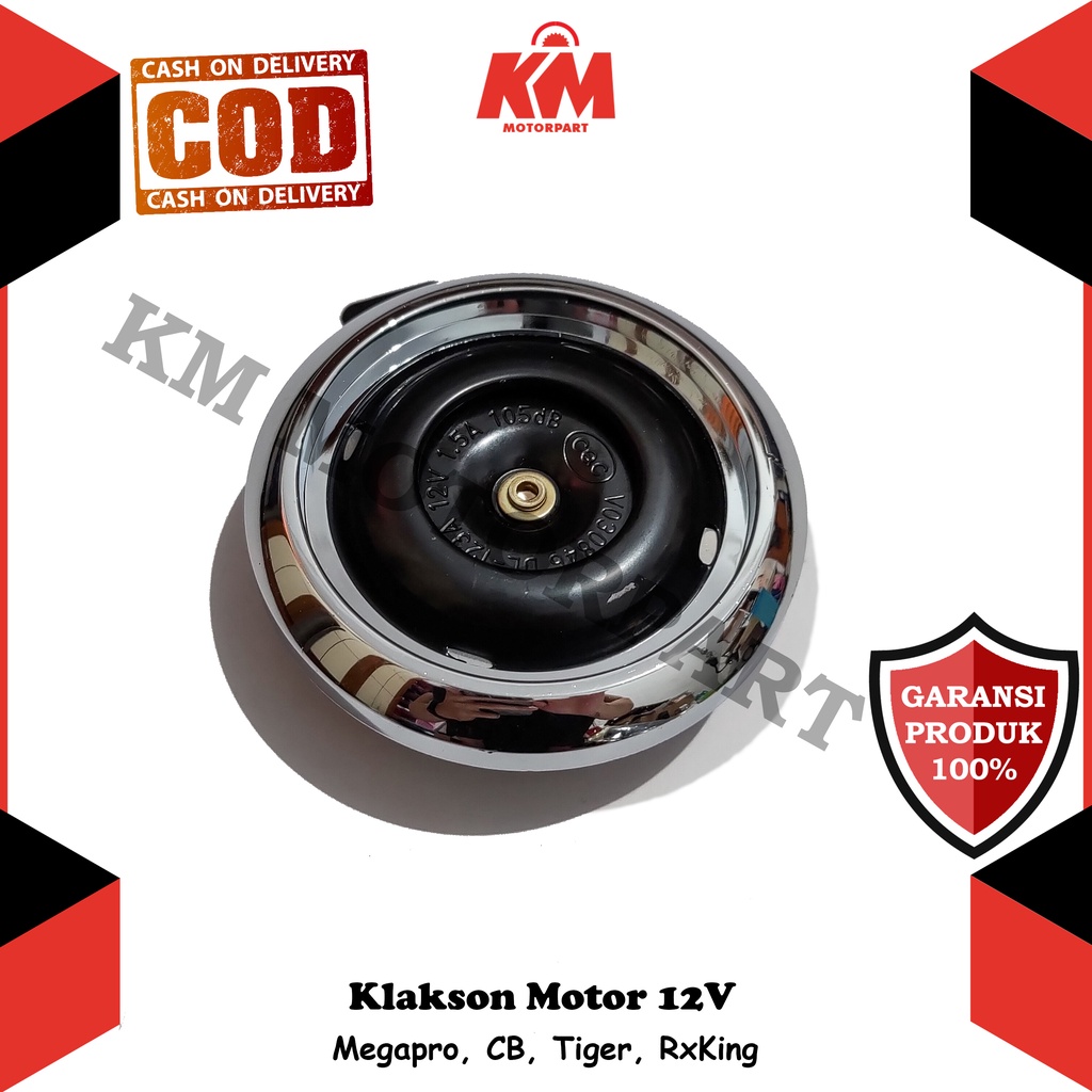 Klakson Motor Megapro New CB Tiger RxKing Rx King 12 V Horn Variasi Universal Semua Motor