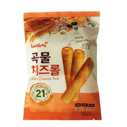 

SAMYANG GRAIN CHEESE GRAIN ROLL - ISI 8 PCS - 80 GRAM