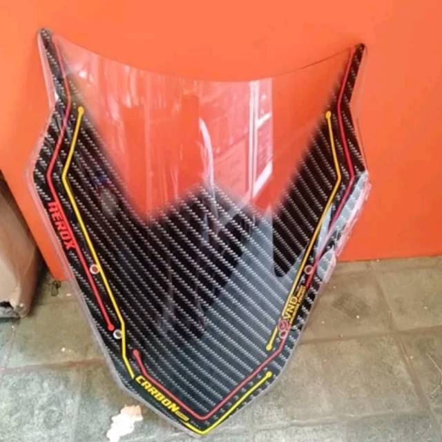 Winshield vnd AEROX 155 arbon visor vnd aerox 155 carbon