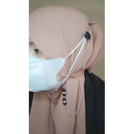 STRAP 2IN1 KONEKTOR KOREA KALUNG MASKER