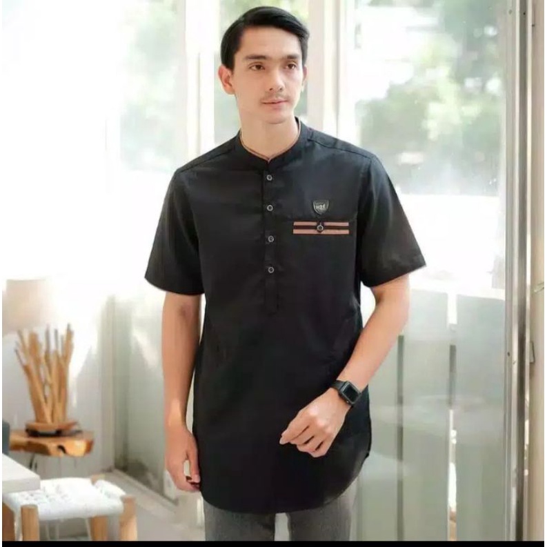 BAJU KOKO KURTA DEWASA LENGAN PENDEK