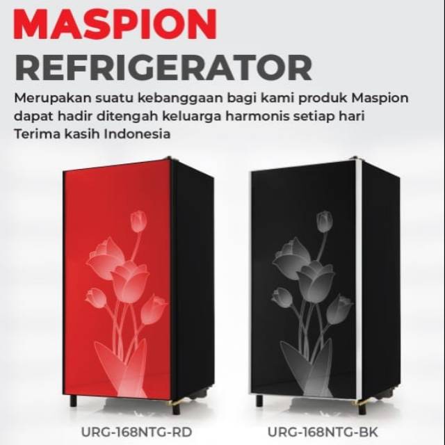 KULKAS MASPION 1PINTU NEW 100liter #cirebon#
