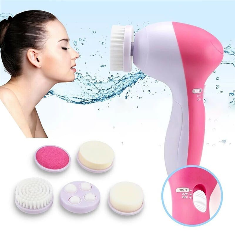 Trend-Alat Facial Wajah 5 in 1 / Face Beauty Care Massager 5 in 1