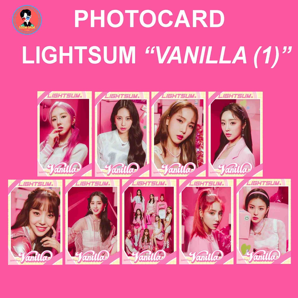 Jual Photocard LIGHTSUM Vanilla / Polaroid LIGHTSUM Photo Profile ...