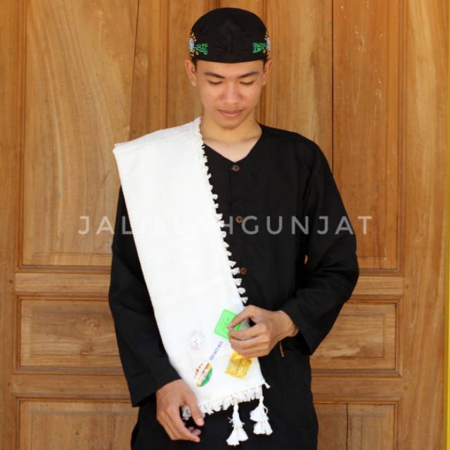 Sorban segi 4 putih polos rumbay-sorban segi 4 polos putih