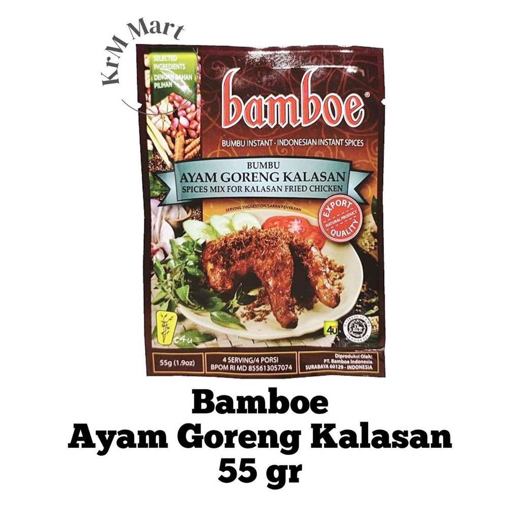 

Bamboe Ayam Goreng Kalasan bumbu instan dapur varian nusantara