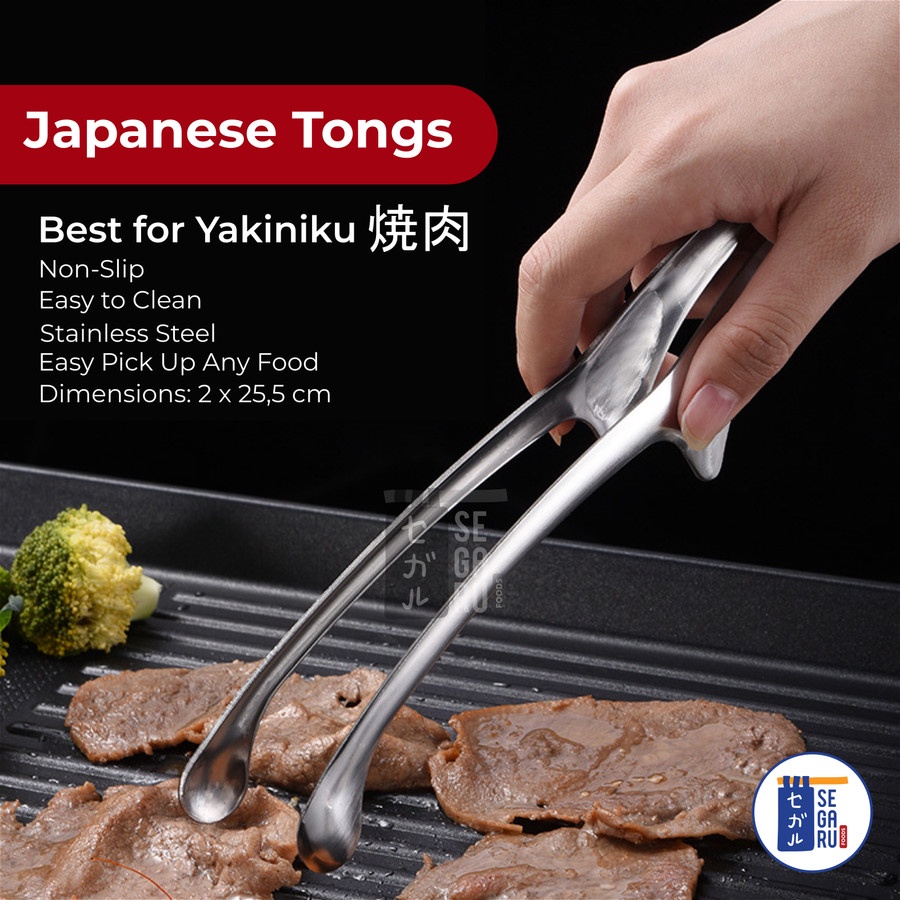 Capitan Japanese Yakiniku Korean Barbeque BBQ Jepitan Stainless Steel