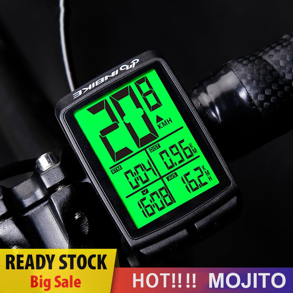 Inbike Speedometer Odometer Wireless Anti Air Untuk Sepeda Mtb