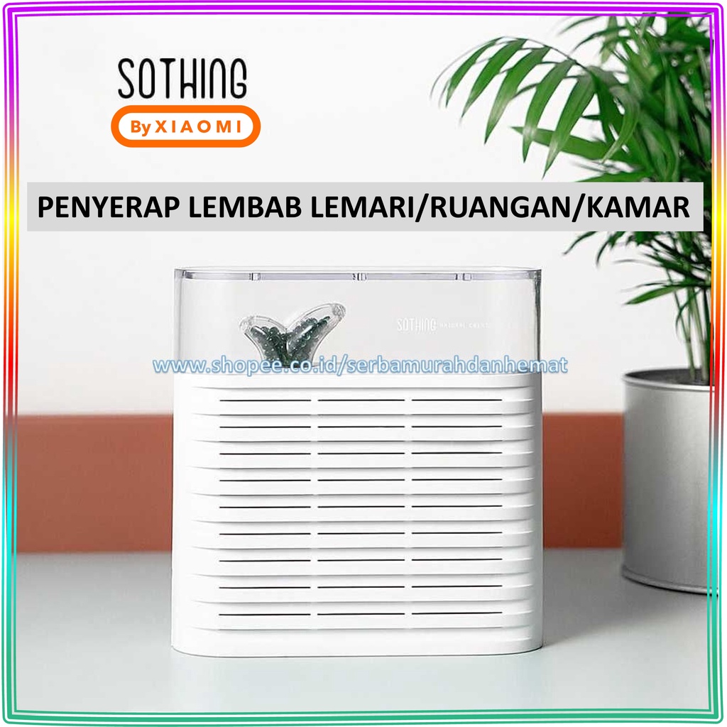 Penyerap Lembab Ruangan SOTHING Mini Air Dehumidifier Reusable Air Dryer 150ML