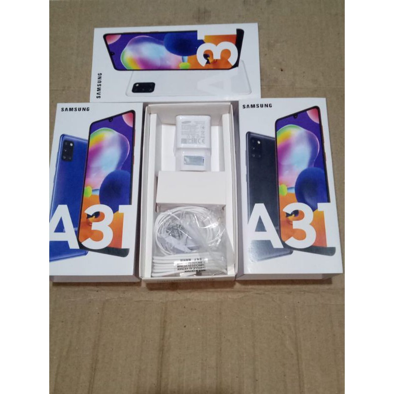 

dus box samsung A31 fullset ready semua warna free imei