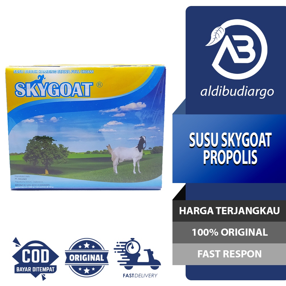 

SKYGOAT SUSU ETAWA FULL CREAM PLUS MADU ISI 10 SACHET