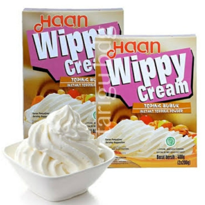 

wippy cream haan 400gr