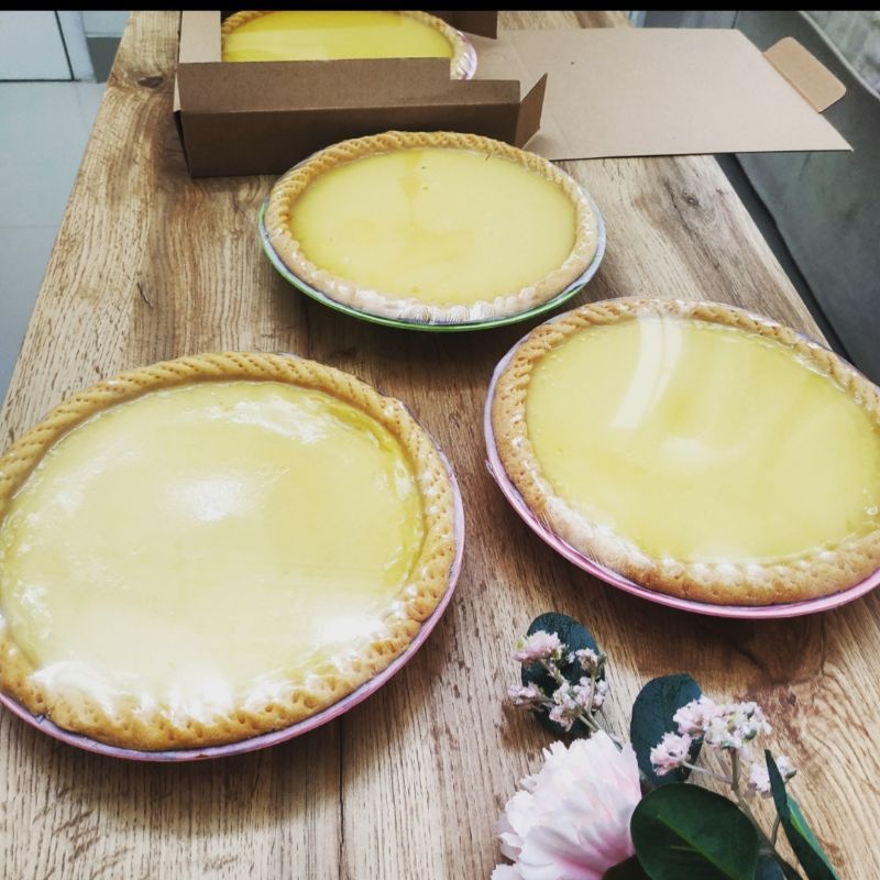 

Tart susu pie susu Pontianak Egg Tart hampers homemade