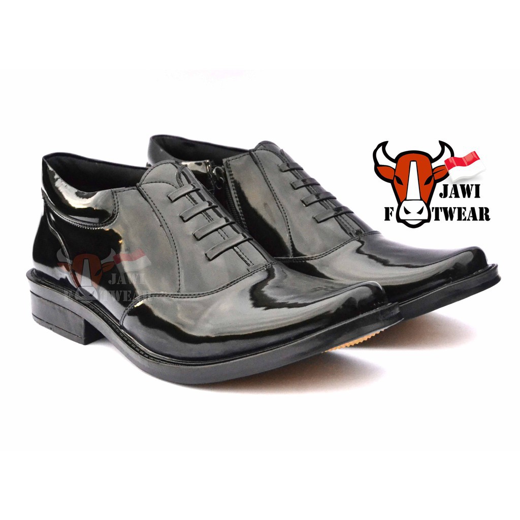 RPM  SEPATU PDH TNI | PDH POLRI | PDH SECURITY | PDH KULIT KILAP VR-02